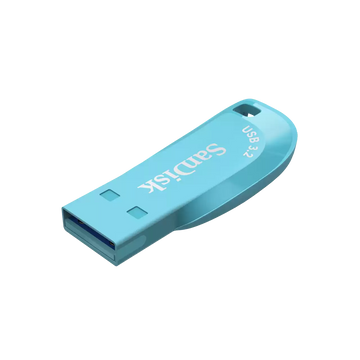 SanDisk 32GB Ultra Shift USB 3.2 Gen 1 Flash Drive (Bachelor Button)